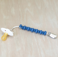 BELLA TUNNO PACIFIER CLIP NAVY