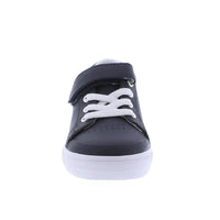 FOOTMATES REESE NAVY LEATHER.