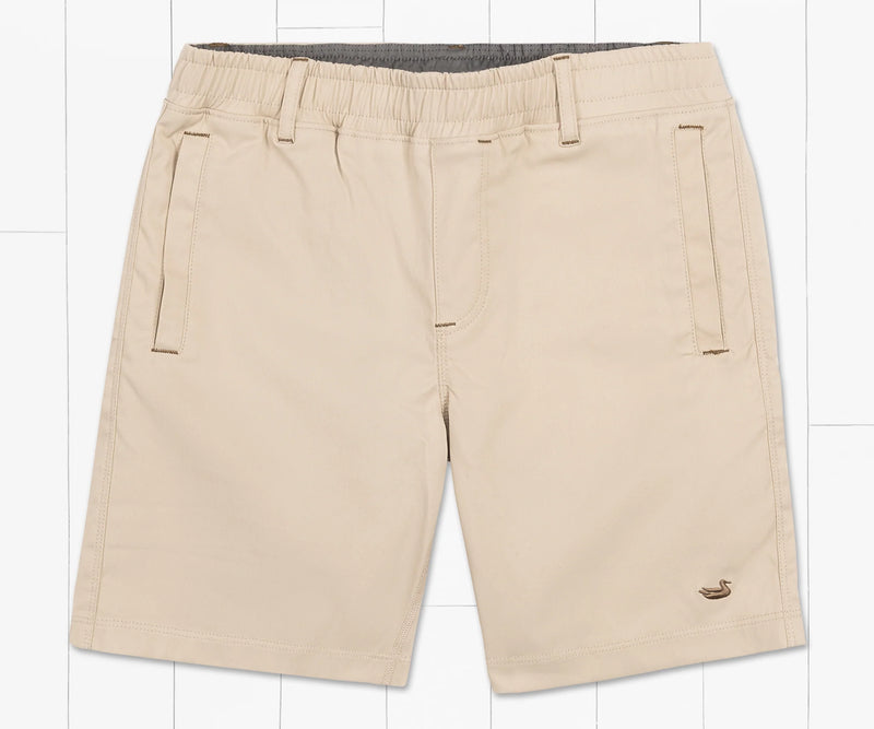 SOUTHERN MARSH YOUTH BILLFISH LINED PERFORMANCE SHORT KHAKI