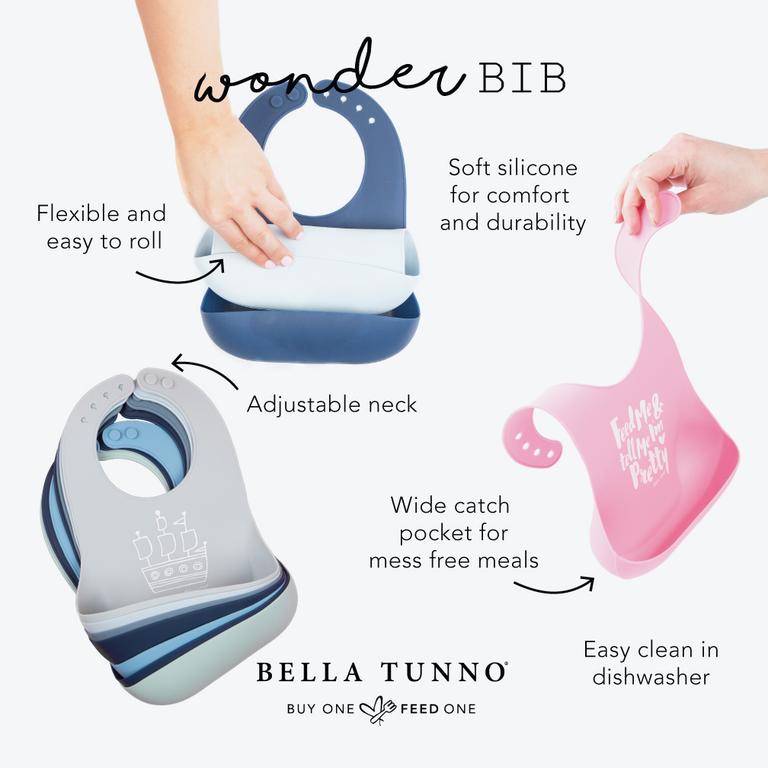 BELLA TUNNO WONDER BIB-GET IN MY BELLY