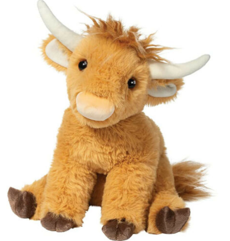 SCOTTIE HIGLAND COW SOFTIE