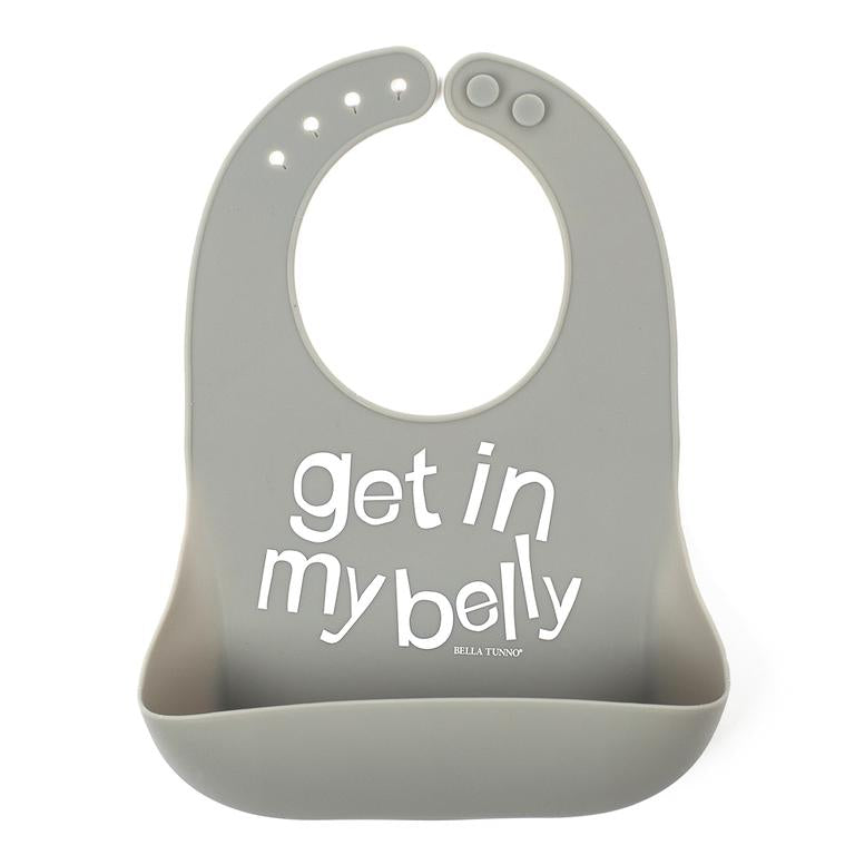 BELLA TUNNO WONDER BIB-GET IN MY BELLY