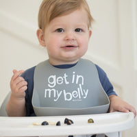 BELLA TUNNO WONDER BIB-GET IN MY BELLY