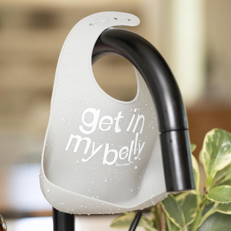 BELLA TUNNO WONDER BIB-GET IN MY BELLY