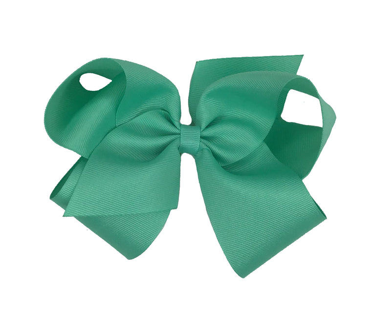 WEE ONES GROSGRAIN LUCITE BOW LUC