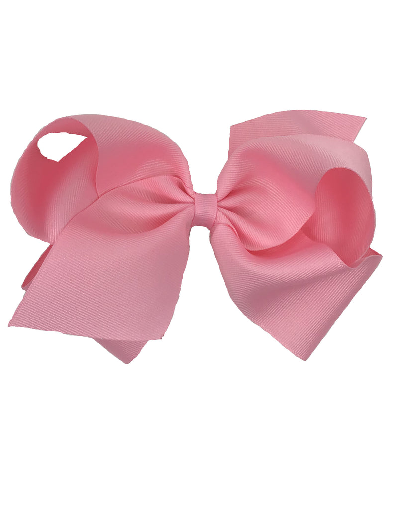 WEE ONES GROSGRAIN JACK & JILL PINK BOW JJP