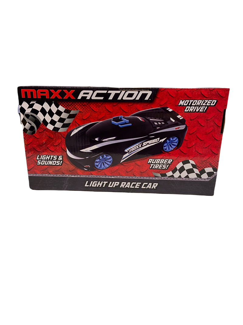 MAXX ACTION LIGHT UP RACE CAR