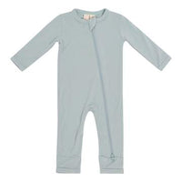 KYTE BABY ZIPPERED ROMPER SAGE