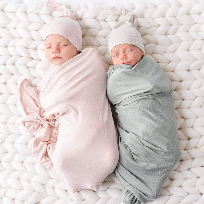 KYTE BABY SWADDLE BLANKET BLUSH