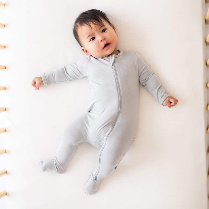 KYTE BABY ZIPPERED FOOTIE STORM