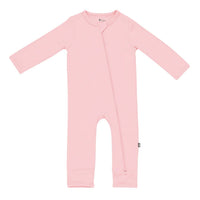 KYTE BABY ZIPPERED ROMPER CREPE