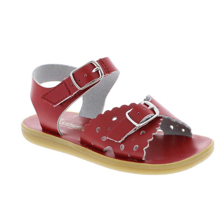 FOOTMATES ARIEL SANDAL APPLE RED